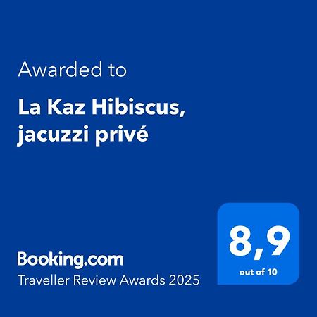 La Kaz Hibiscus, Jacuzzi Prive Villa Le Tampon Exteriör bild